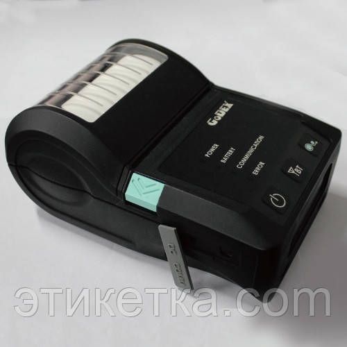 Мобільний принтер чеків-етикеток Godex MX20 999854 фото