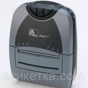 Мобільний принтер чеків-етикеток Zebra P4T 500134 фото