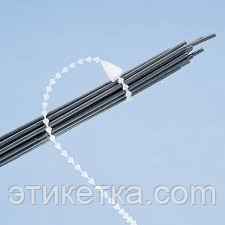 Ярлыкодержатель пластиковый 179 мм  Secur-a-Tie с регулируемой длиной для ручного крепления бирок 152012 фото