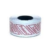 Этикет-лента 26 х 12 фигурная белая Printex 111022 фото