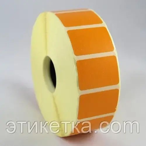Термоетикетка T. Eco 58x40 помаранчева 173028 фото