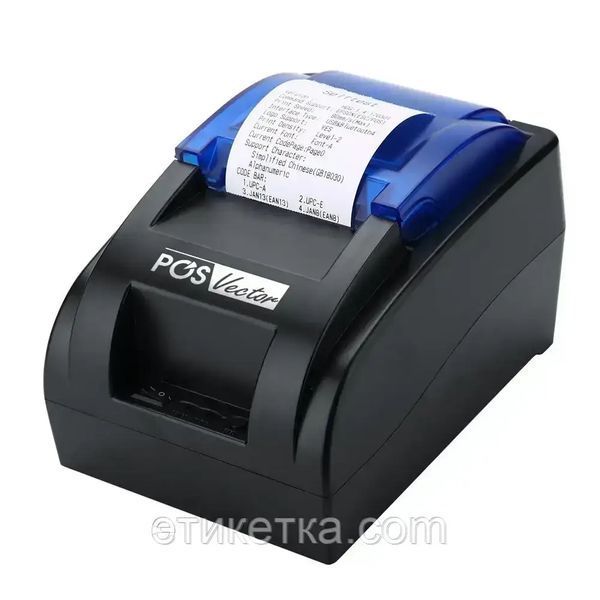 POS Принтер чеків USB 58 мм 580058 фото