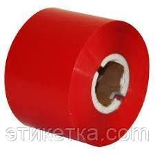 Риббон Wax красный RED 110мм x 300 м 136130 фото