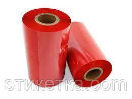 Риббон Wax красный RED 110мм x 300 м 136130 фото