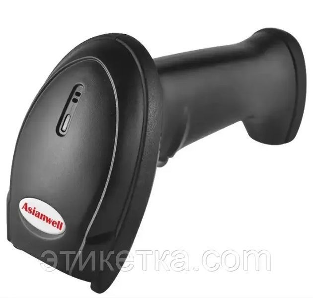 Сканер беспроводной Asianwell 9108RB (MC-200WGB) receiver 2,4G; image CCD 1D, черный 109923 фото